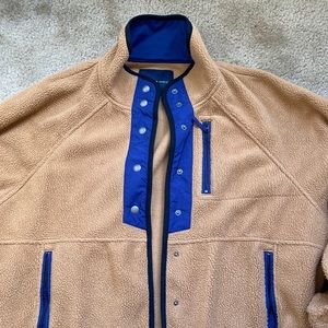 Over sized teddy jacket